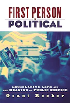 Cover of 'First Person Political' by Grant Reeher 