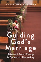 Guiding Gods Marriage Church pews are decorated with flowers.