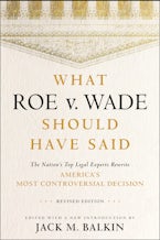 What Roe v. Wade Should Have Said