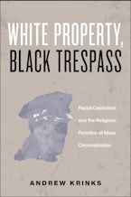 White Property, Black Trespass Figure of a police officer